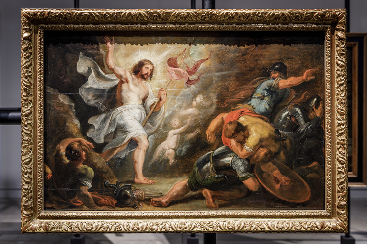 Schilderij van Rubens: De verrijzenis van Christus