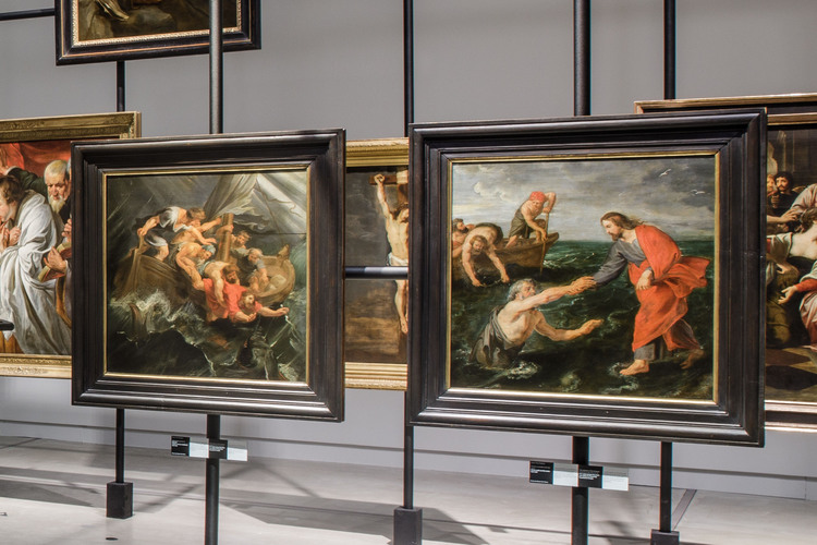 2 schilderijen van Rubens hangen op de tentoonstelling Verborgen Parels
